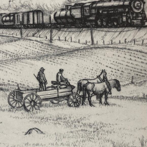 Andrew Butler "New England Scene" Art 1930s Print Treasury Collection Sketch Vtg - Picture 7 of 14